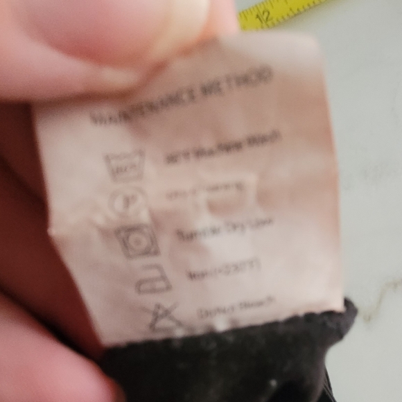 Tarse Black Capri Jogger Pants with Elastic Waistband Relaxed Fit Size Medium - Picture 10 of 10